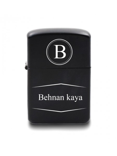 Babalar Gününe Özel Tasarım Kutu & Tasarım Köstekli Cep Saati & Kişiye Özel Zippo Model Çakmak & Tesbih Seti